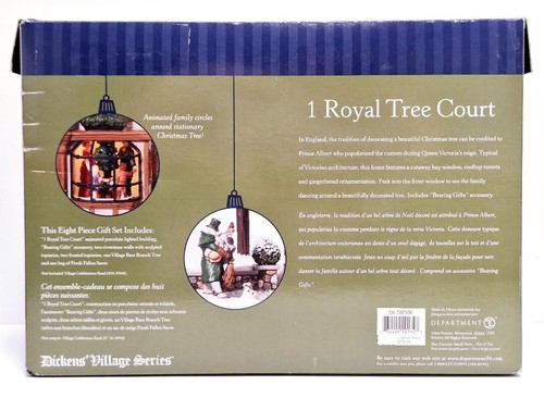 Department 56 1 Royal Tree Court With dancing figures. Check movie clip. Tested - Picture 18 of 20