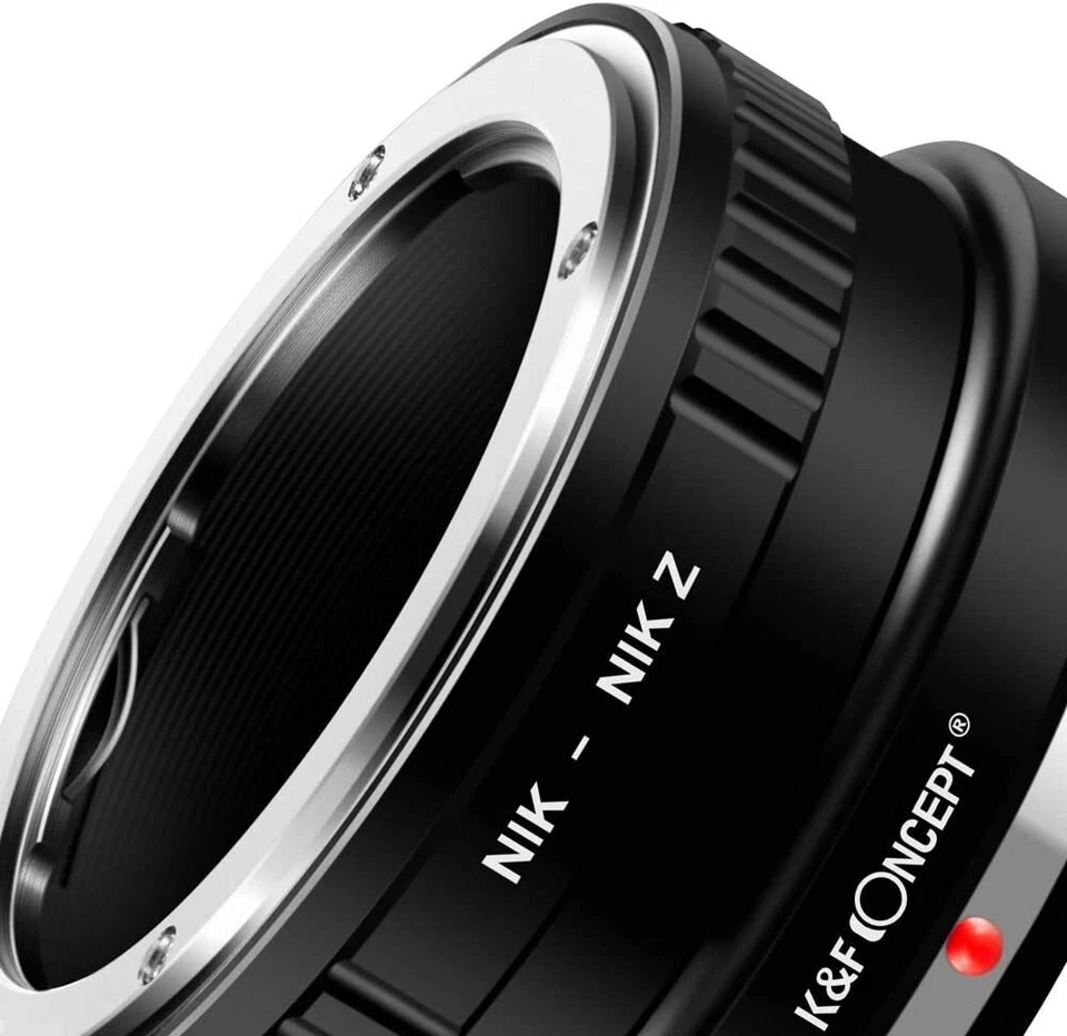K&F Concept Manual Lens Adapter for Nikon F AI Lens to Nikon Z Z6 Z7 Camera Body - Image 4 of 4