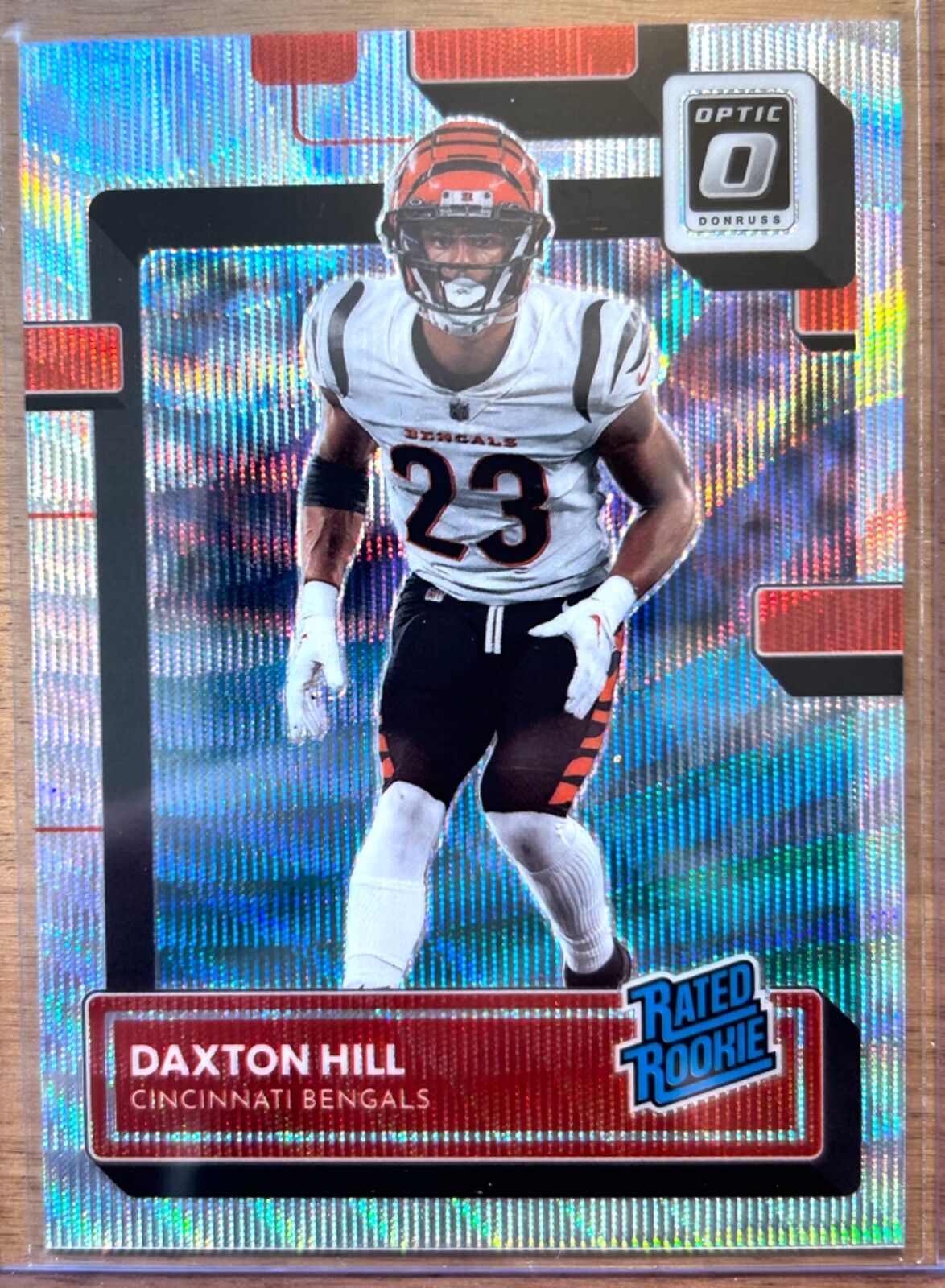 Daxton Hill Panini Donruss Optic #257 Wave