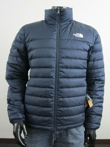 north face puffer jacket navy blue