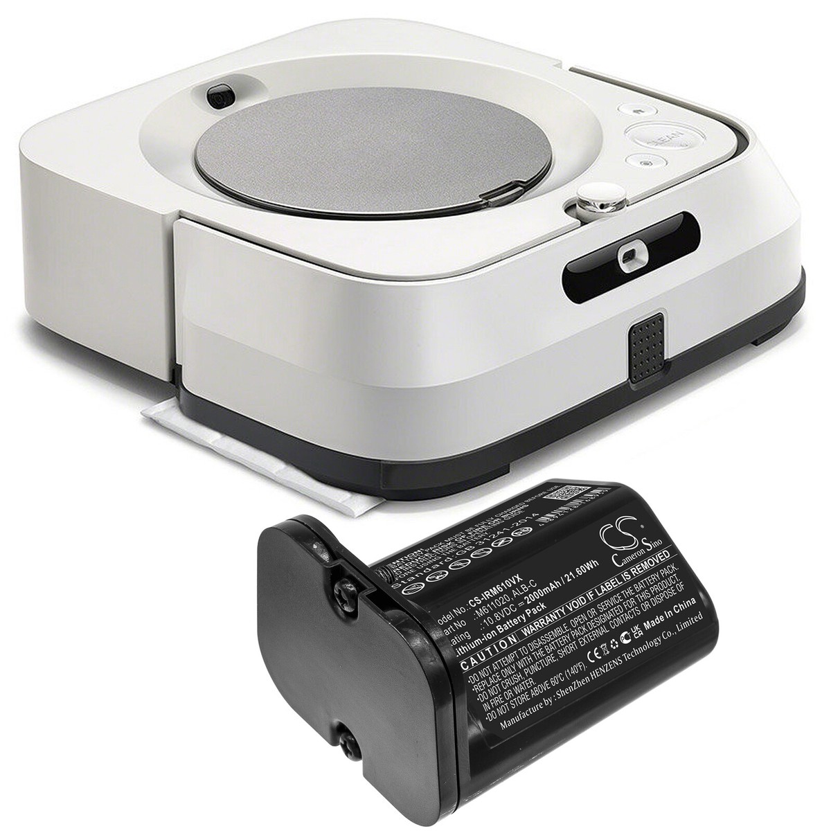 Akku für iRobot Braava Jet M6 (iRobot M611020