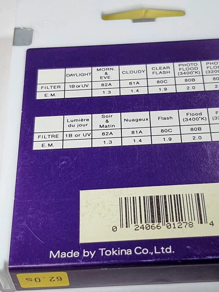 62mm Hoya Softener A Focus Lens filter Japan Portrait-s 62 mm Soft Focus Softer - Image 4 of 4