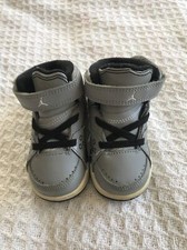 Nike AIR Jordan Flight Toddler Infant Shoes / Sneakers 407496-013 Size 5C Grey/B