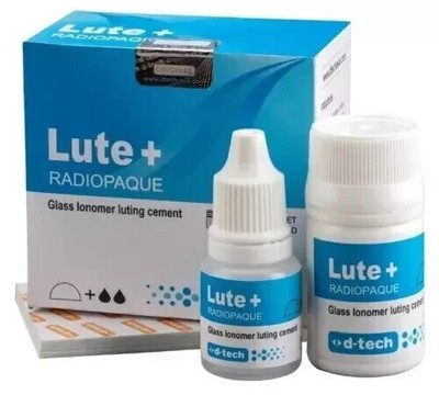 Dental Lute Plus Strontium GIC Type 1 Cement Pack - Powder 12g / Liquid 9ml 'k'