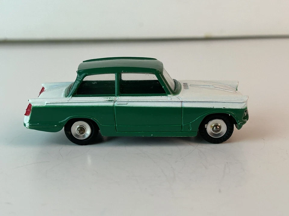 Dinky #189, Cupé Triumph Herald Años 50, Verde y Blanco, Bonito Original Foto 4 de 4