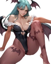 Morrigan Aensland Darkstalkers Weatherproof Anime Sticker 6" Car Decal S22