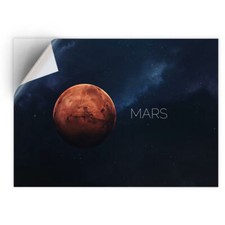1 x Vinyl Sticker A5 - Mars Solar System Planet  #45685