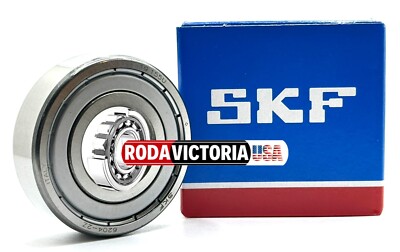 SKF 6204 2Z C3 DEEP GROOVE BALL BEARING, METAL SHIELDED 20x47x14