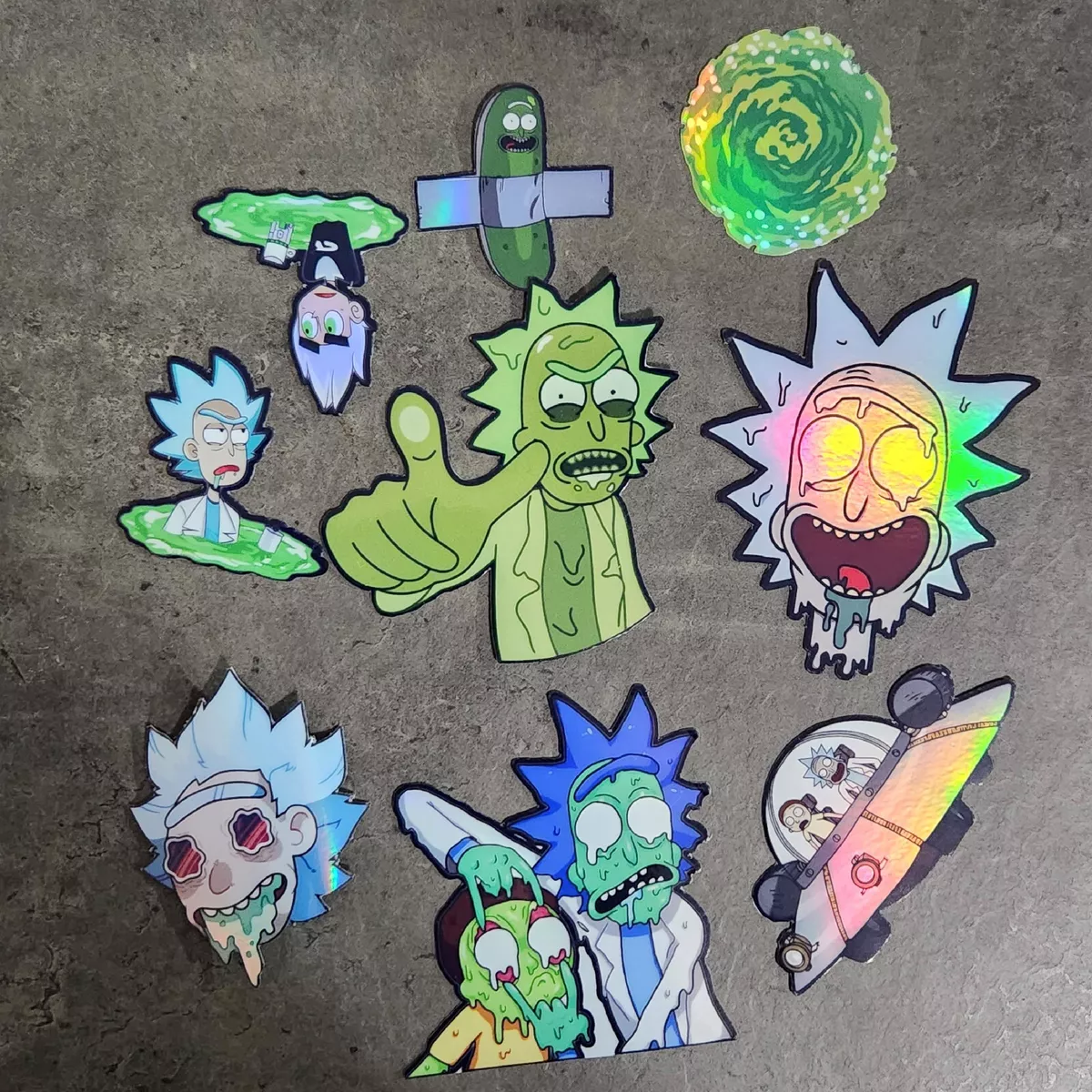 Rick and cheap morty stickers