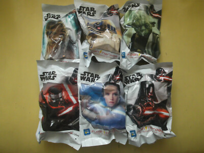 Star Wars Eurospin Komplett Serie 6 Action Figuren Flash Heroes Neu Sealed 