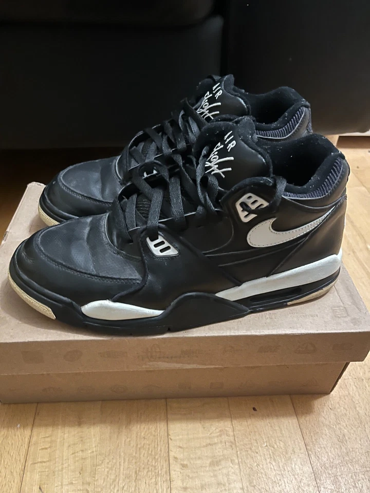 Nike Air Flight 89 (2011) Black/Zen Grey-Cool Grey 306252-010 US9,5 EUR43 - Image 4 of 4