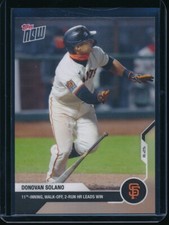 2020 Topps Now #159 Donovan Solano Base SP