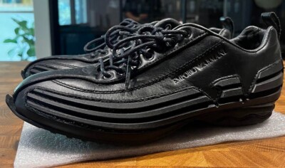 EMPORIO ARMARNI MIZUNO Collaboration Mens Shoes Sneaker US6 UK5