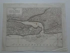 Map of the city and port of Sant Agostino Florise Saint Augustine 1763
