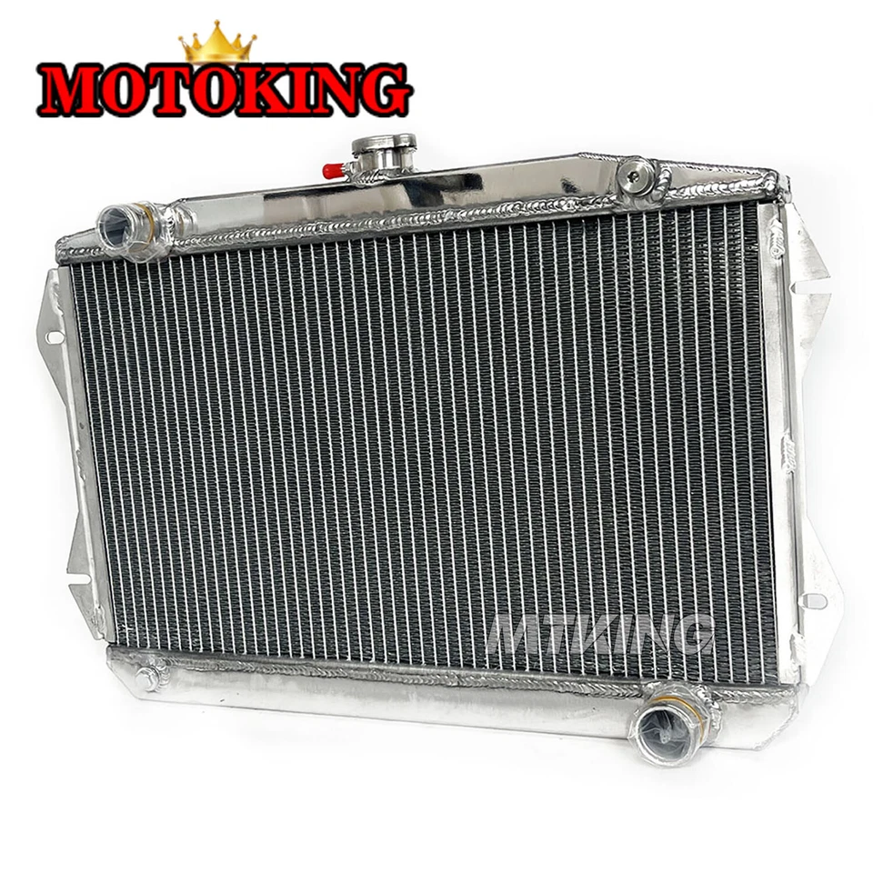 Radiador de aluminio para Sunbeam Alpine Series V 1,7 L I4 1965-1968 1966 1967 MT Foto 2 de 4