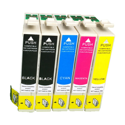 5x Druckerpatrone für Epson XP-5115 WF-2860-DWF 