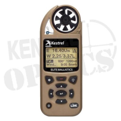 Kestrel 5700 Elite Ballistics Weather Meter with LiNK - Tan (0857ALTAN)