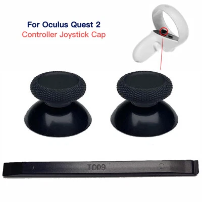 Thumbsticks for Meta Quest 2 Controller Repair Analog Joystick Caps Prying Tool