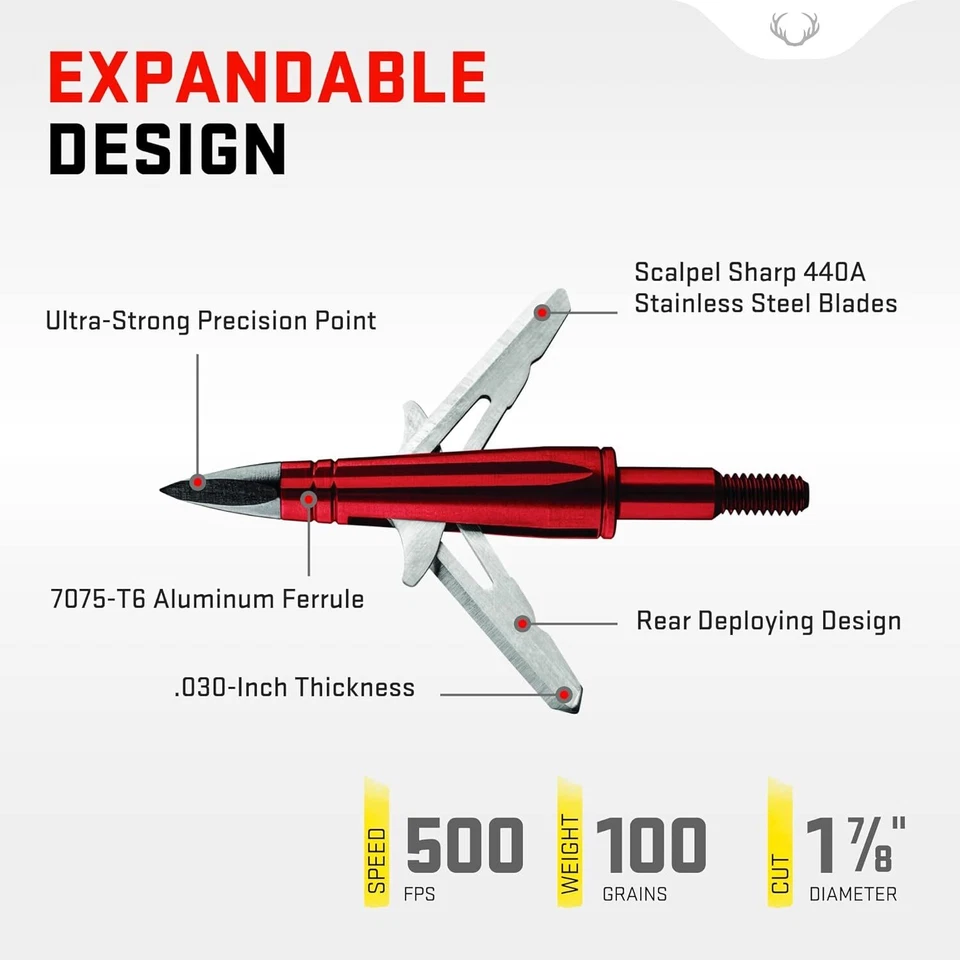 Evo X Centerpunch 100 Grain Broadhead Field Point Accuracy For Crossbows - Image 4 of 4