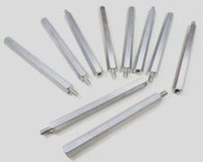 x10 6-32" x 2-1/2" x 1/4" HEX MALE FEMALE STAINLESS STANDOFF SPACER SUPPORT USA