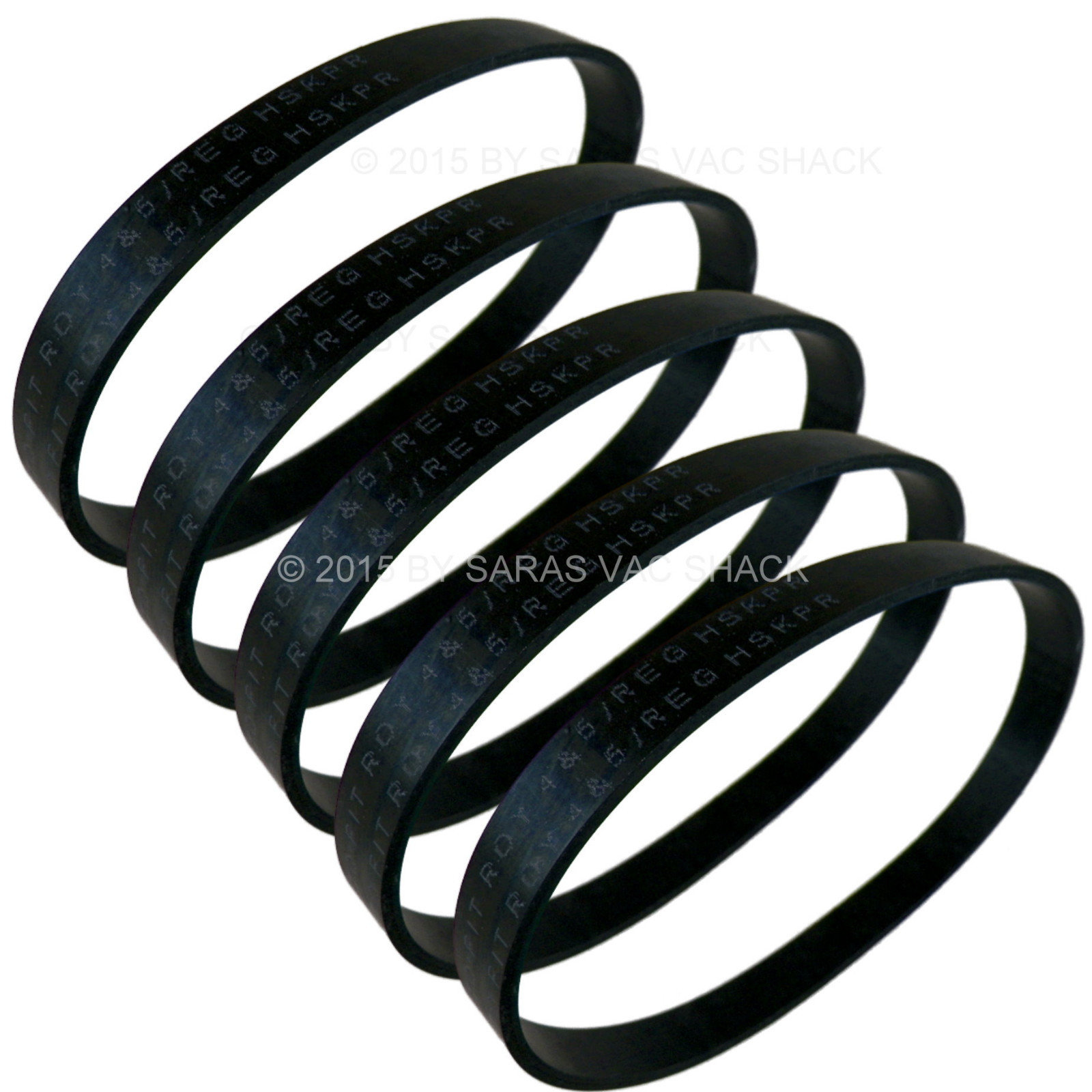 5 Belts for Fantom Thunder and Domestic Upright Vacuum Cleaners eBay