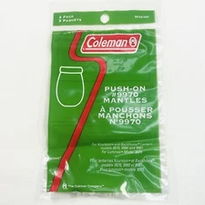 New Coleman 9970 Push-on Lantern Mantles 2 Pack 9970A102C for 9970 9980 & 9981
