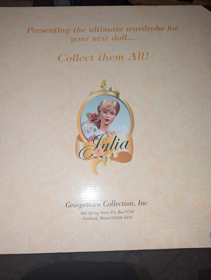 Muñeca Vinilo Robert Tonner JULIA Romance 3 TRAJES + Conjunto Boda Nuevo en Caja Foto 2 de 4