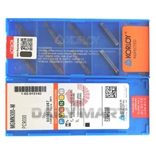 10PCS/New In Box KORLOY MGMN200-M PC9030 CNC Blade