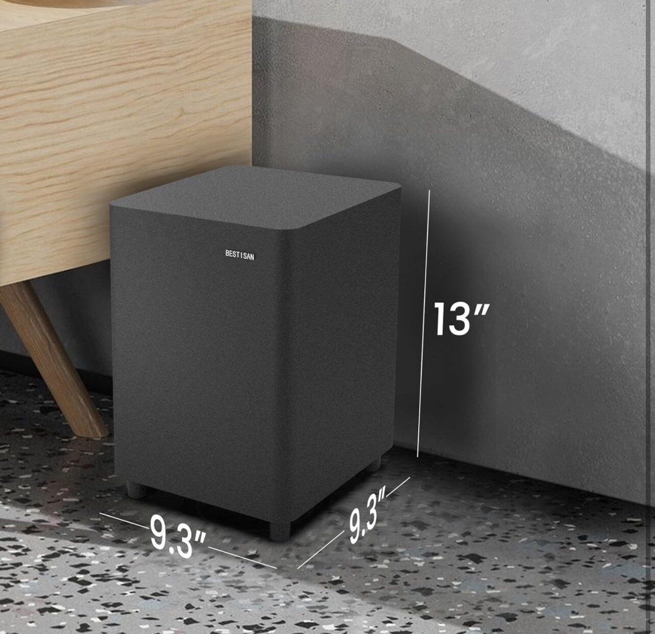 Bestisan Response Subwoofer Powered Subwoofer, Bestisan Active