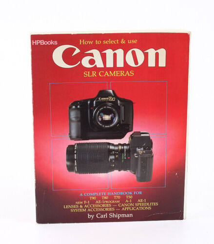 BOOK: HOW TO SELECT AND USE CANON SLR CAMERAS/209419 - Afbeelding 1 van 1