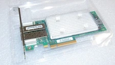 QLogic QLE2672 Dual Port 16GbE SFP PCIe Card Network Server Adapter TALL Bracket