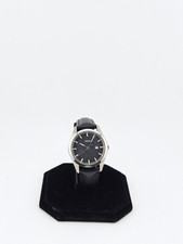 Rado Hyperchrome Women  s Black Dial Leather Band Watch   R32110163