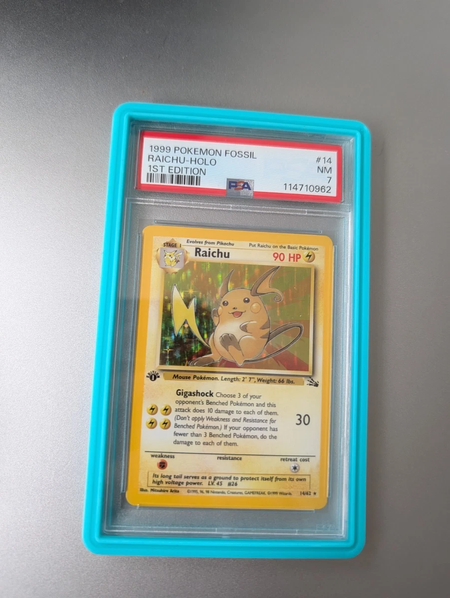 Raichu Pokémon TCG 1st Edition Individual Trading Card Games for