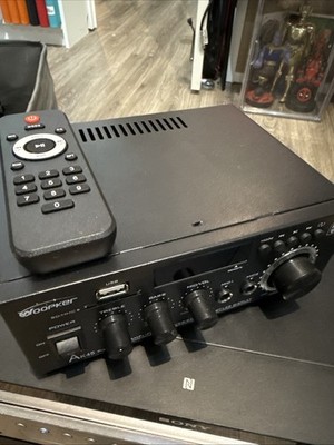 WOOPKER AK-45 Pro Amplifier Home Audio Stereo Receivers with Bluetooth 5.0,Max