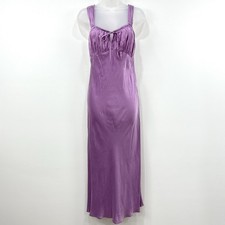 Madewell Slip Dress 8 Lilac NWT Babydoll Y2K Satin Coquette Wedding Guest Midi