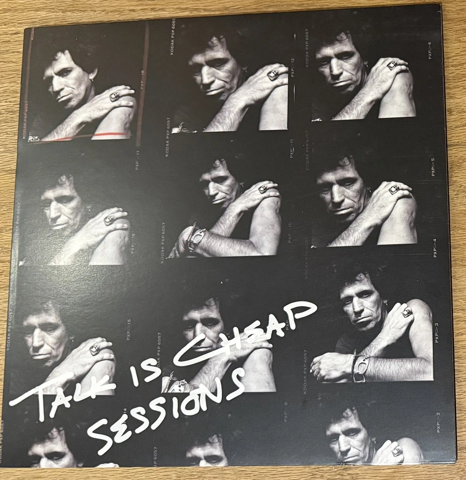 Keith Richards – Talk Is Cheap Sessions – Official Super D “Overs” Vinyl – RARE - Image 2 of 2