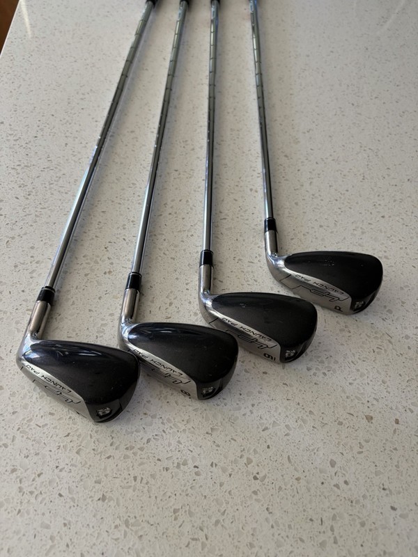 Wilson Staff LP Iron Set 7-PW Even Regular KBS Steel Shafts Launch Pad RH
