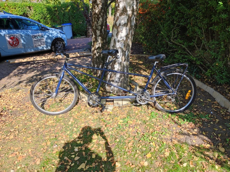 Tandem Révisé intégralement Selles neuves Pneus neufs Câbles neufs - Photo 3/4