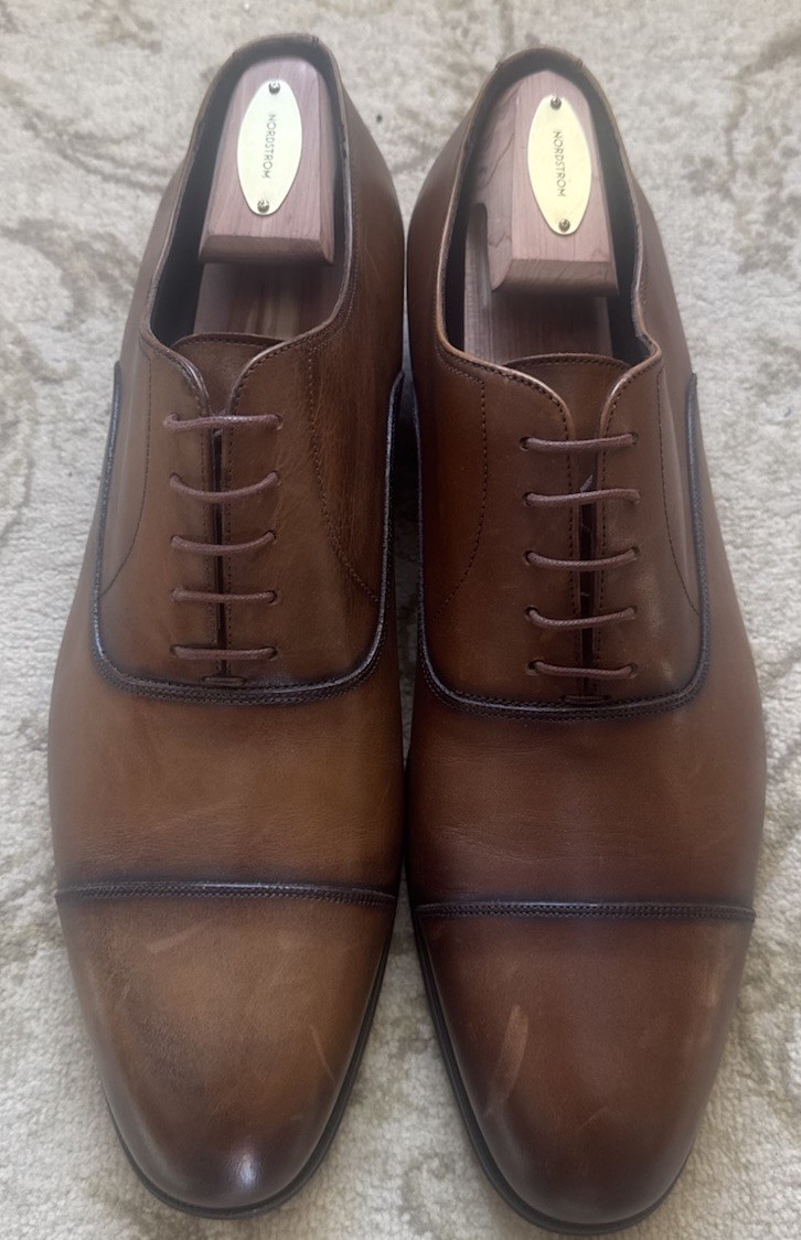 To Boot New York “FRANKIE” Cap Toe Distressed Antique Aero  display picture 1