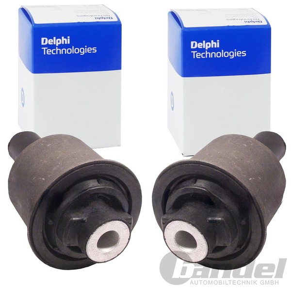 2X Delphi Querlenkerlager Buchsen Vorderachse Passend FüR Mercedes C-KLASSE CLK-image