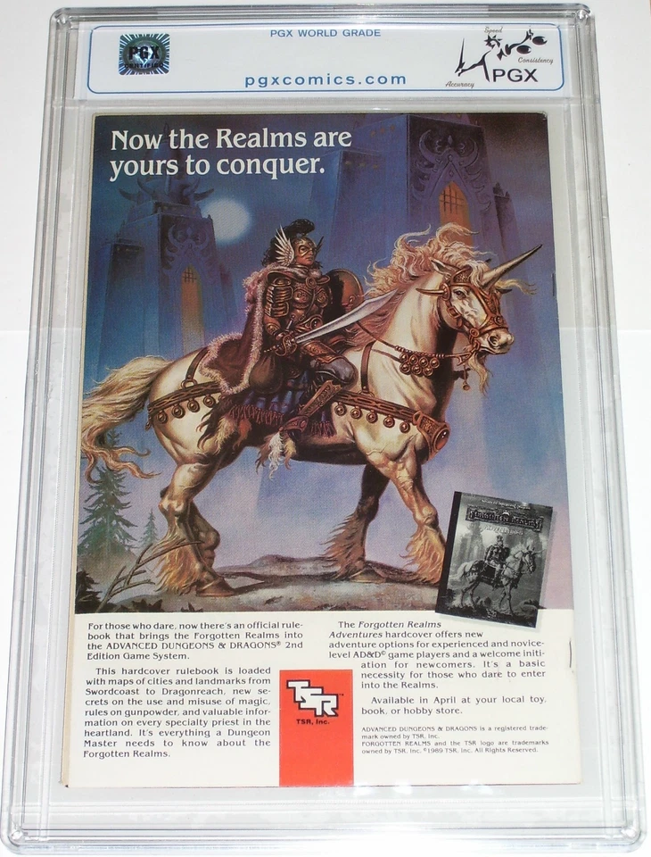 Guardians of the Galaxy #1 PGX 9.8 Newsstand Edition from June 1990. Like CGC - Image 2 of 3