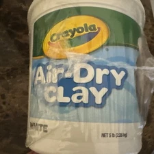 White Modeling Clay for Kids, Sculpting Material, Bulk Craft Supplies for School