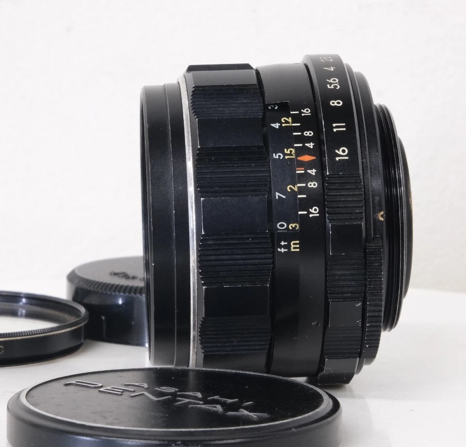  [Near Mint-] Early 8 Elements Pentax Super Takumar 50mm f1.4  From JAPAN - Image 2 of 4