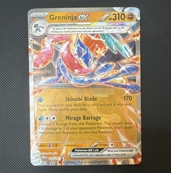 Greninja ex 106/167 Twilight Masquerade Double Rare Holo