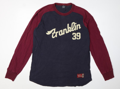 Franklin & Marshall Herren T-Shirt Mehrfarbig Langarm