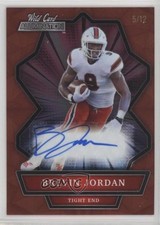 2021 Wild Card Alumination Red /12 Brevin Jordan Rookie Auto RC 10up. rookie card picture