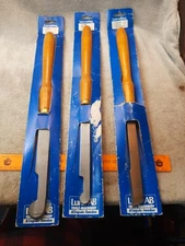 LUNA WOOD CHISEL CARVING LATHE TOOLS Lot Of 3 Kulstal 24mm & 18mm Innerstal 22mm