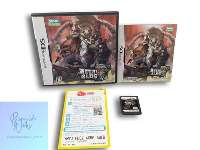 SNK Metal Slug 7 DS Game Cartridge Classic Action Shooter