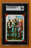 Topps 1966 Batman Riddler Back A Fearsome Foursome #18 SGC 5