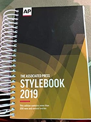 2019 AP STYLEBOOK Spiral-Bound